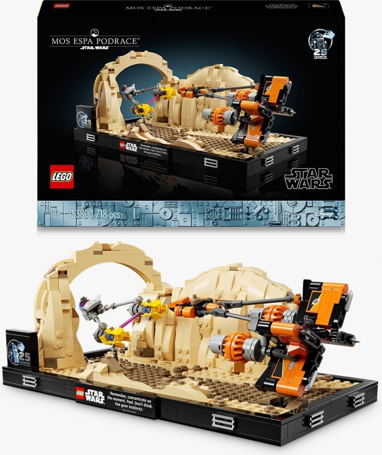 LEGO Star Wars 75380 - Mos Espa Podrace™ ‑dioraama LEGO Star Wars 75380 - Mos Espa Podrace™ ‑dioraama