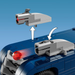LEGO Super Heroes DC 76274 - Batman™ ja Batmobile™ vastaan Harley Quinn™ ja Pakkasherra