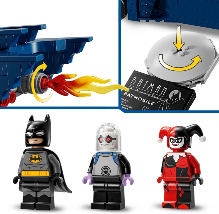 LEGO Super Heroes DC 76274 - Batman™ ja Batmobile™ vastaan Harley Quinn™ ja Pakkasherra LEGO Super Heroes DC 76274 - Batman™ ja Batmobile™ vastaan Harley Quinn™ ja Pakkasherra
