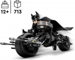 LEGO Super Heroes DC 76273 - Rakennettava Batman™-hahmo ja Batpod-pyörä LEGO Super Heroes DC 76273 - Rakennettava Batman™-hahmo ja Batpod-pyörä
