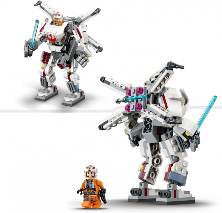 LEGO Star Wars 75390 - Luke Skywalker™ X-wing™‑robottiasussa