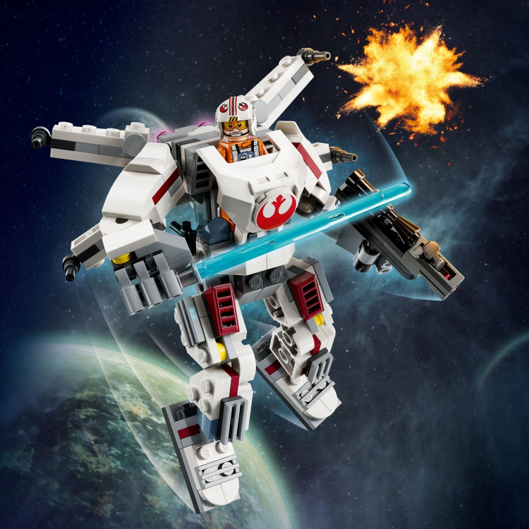 LEGO Star Wars 75390 - Luke Skywalker™ X-wing™‑robottiasussa