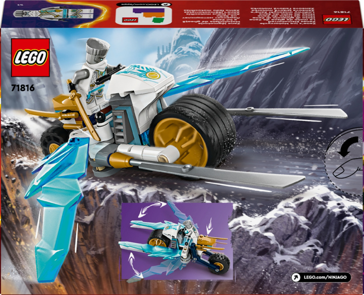 LEGO Ninjago 71816 - Zanen jäämoottoripyörä LEGO Ninjago 71816 - Zanen jäämoottoripyörä