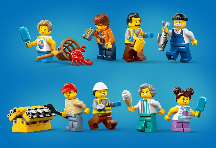 LEGO My City 60422 - Merisatama ja rahtilaiva LEGO My City 60422 - Merisatama ja rahtilaiva