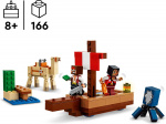 LEGO Minecraft 21259 - Merirosvolaivan matka
