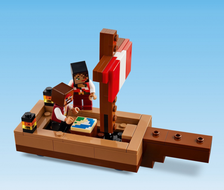 LEGO Minecraft 21259 - Merirosvolaivan matka