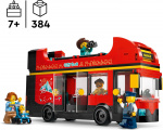 LEGO City Great Vehicles 60407 - Punainen kaksikerroksinen turistibussi LEGO City Great Vehicles 60407 - Punainen kaksikerroksinen turistibussi