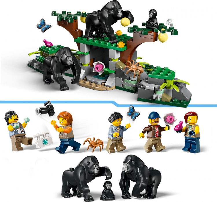 LEGO City Exploration 60437 - Viidakkotutkijan helikopteri leirissä LEGO City Exploration 60437 - Viidakkotutkijan helikopteri leirissä