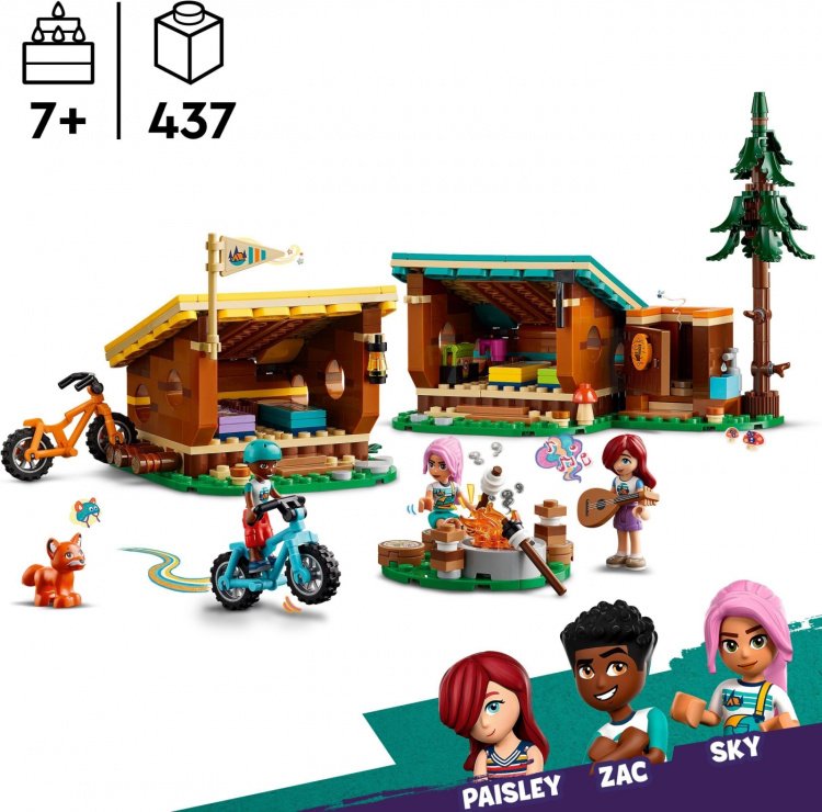 LEGO Friends 42624 - Seikkailuleirin mukavat laavut LEGO Friends 42624 - Seikkailuleirin mukavat laavut