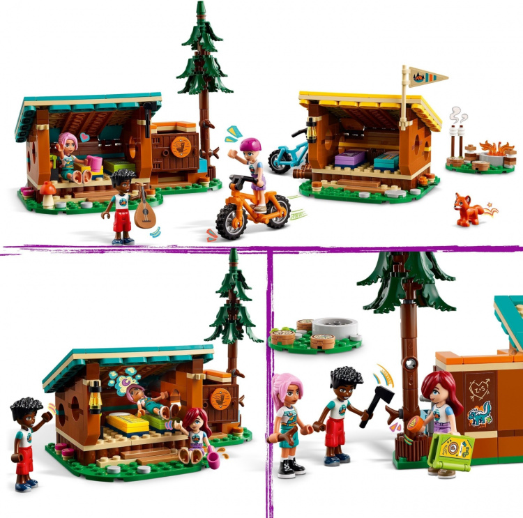 LEGO Friends 42624 - Seikkailuleirin mukavat laavut LEGO Friends 42624 - Seikkailuleirin mukavat laavut