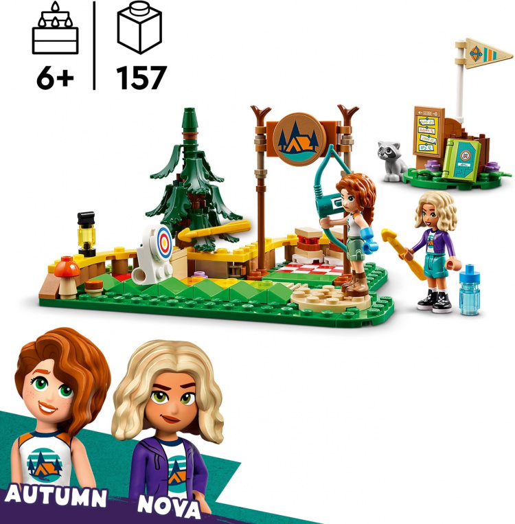LEGO Friends 42622 - Seikkailuleirin jousiammuntarata LEGO Friends 42622 - Seikkailuleirin jousiammuntarata