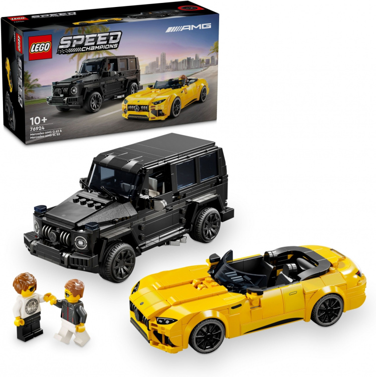 LEGO Speed Champions 76924 - Mercedes-AMG G 63 ja Mercedes-AMG SL 63 LEGO Speed Champions 76924 - Mercedes-AMG G 63 ja Mercedes-AMG SL 63