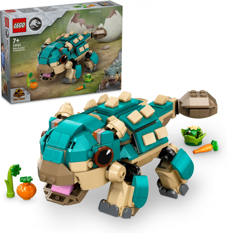 LEGO Jurassic World 76962 - Pikku-Bumpy: Ankylosaurus LEGO Jurassic World 76962 - Pikku-Bumpy: Ankylosaurus