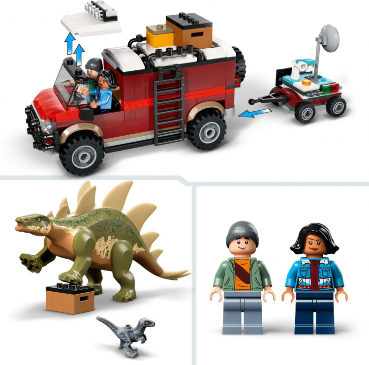 LEGO Jurassic World 76965 - Dinosaurus-operaatiot: Stegosaurus LEGO Jurassic World 76965 - Dinosaurus-operaatiot: Stegosaurus