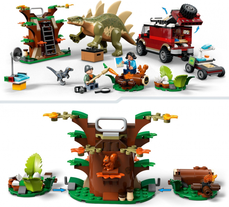 LEGO Jurassic World 76965 - Dinosaurus-operaatiot: Stegosaurus LEGO Jurassic World 76965 - Dinosaurus-operaatiot: Stegosaurus