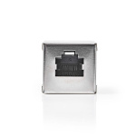 Nedis Verkkoliitin | CAT5e / CAT6 | Suojattu | RJ45 Naaras | RJ45 Naaras | Suora | Metalli | Laatikko
