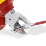 Nedis RJ45-liitin | RJ45 Pass Through | Solid UTP CAT5e | Suora | Kullattu | 10 kpl | Polycarbonate | Läpikuultava | Laatikko Nedis RJ45-liitin | RJ45 Pass Through | Solid UTP CAT5e | Suora | Kullattu | 10 kpl | Polycarbonate | Läpikuultava | Laatikko