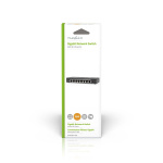 Nedis Verkkokytkin | Langallinen nopeus: Gigabit | Ethernet-porttien lukumäärä: 8