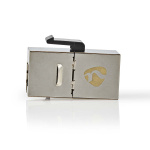 Nedis Verkkoliitin | CAT6a / CAT7 | Suojattu | RJ45 Naaras | RJ45 Naaras | Suora | Metalli | Laatikko Nedis Verkkoliitin | CAT6a / CAT7 | Suojattu | RJ45 Naaras | RJ45 Naaras | Suora | Metalli | Laatikko