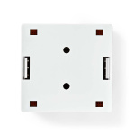 Nedis Verkon seinärasia | Pinta-asennus | 2-Porttinen port(s) | STP CAT6 | Suora | Naaras | Kullattu | PVC | Valkoinen | Laatikko Nedis Verkon seinärasia | Pinta-asennus | 2-Porttinen port(s) | STP CAT6 | Suora | Naaras | Kullattu | PVC | Valkoinen | Laatikko