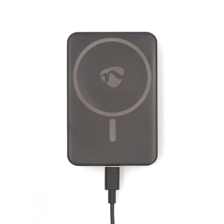 Nedis Virtapankki | 5000 mAh | Langaton lataus | 1.67 / 2.22 / 3.0 A | Lähtöliitäntöjen määrä: 1 | Lähtöliitäntä: 1x USB-C™ | Sisääntulon liitäntä: 1x USB-C™ | PD3.0 20W | Litium-Polymeeri