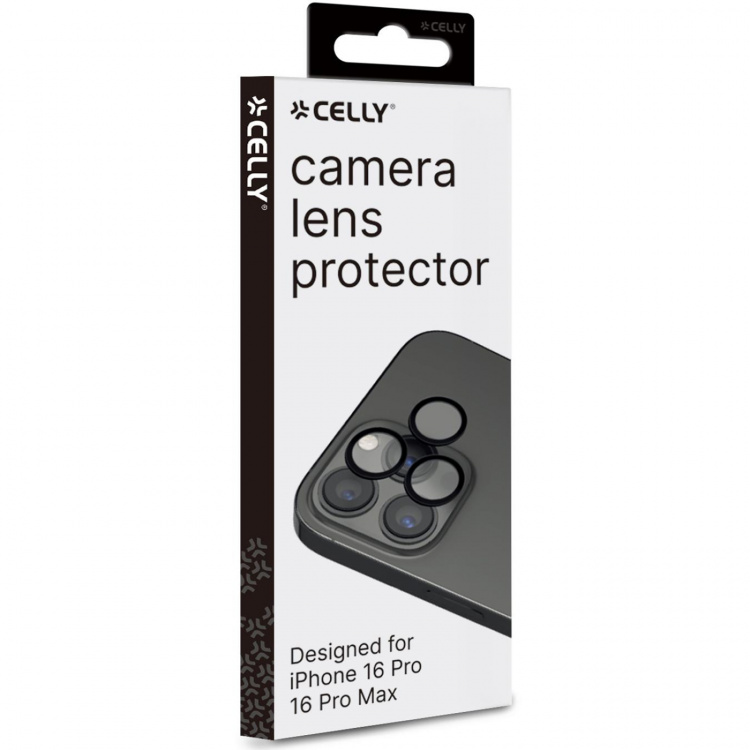 Celly Cameralens Skydd för kameralins iPhone 16 Pro / iPhone 16 Pro Max