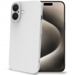 Celly SPACE Super Thin Cover iPhone 16 Vit