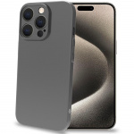 Celly SPACE Super Thin Cover iPhone 16 Pro Svart