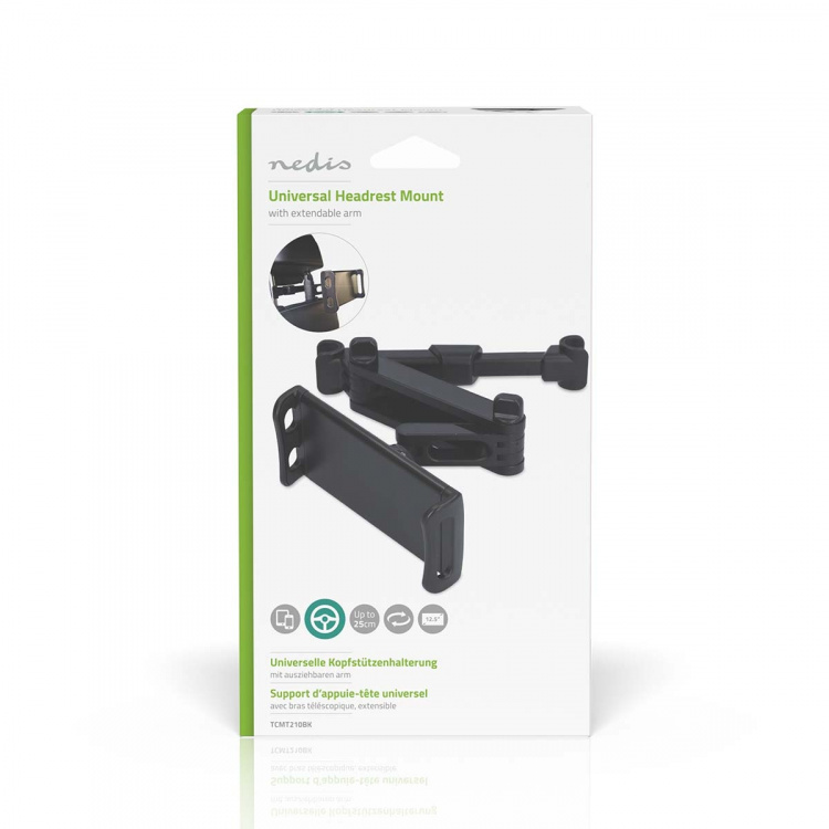 Nedis Tabletin autoteline | Maksimi yhteensopivan näytön koko: 12.5  Nedis Tabletin autoteline | Maksimi yhteensopivan näytön koko: 12.5