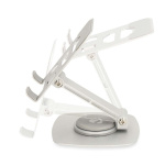 Nedis Puhelin Jalusta | Yleismalli | Täysin Säädettävä | Hopea