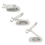 Nedis Puhelin Jalusta | Yleismalli | Täysin Säädettävä | Hopea