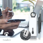 Nedis Näytönpuhdistaja | Suihke | 5 ml | Älypuhelin / Hiiri / Kannettava / Näppäimistö / Tablet-Laite | Pyyhkijä sisältyy