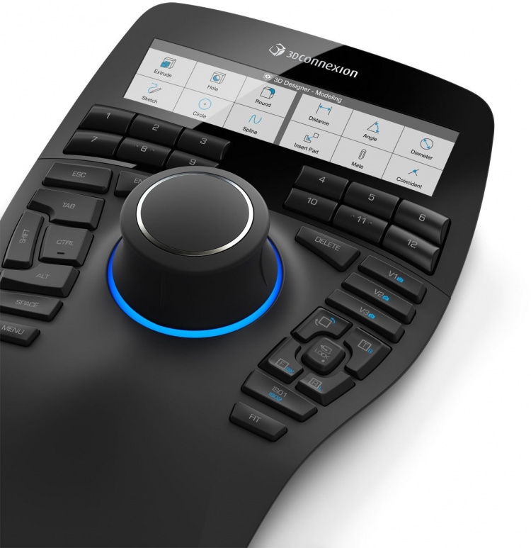 3Dconnexion SpaceMouse Enterprise -3D-ohjain