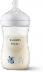 Philips Avent SCY903/67 Natural Response -tuttipullo, 260 ml, koala