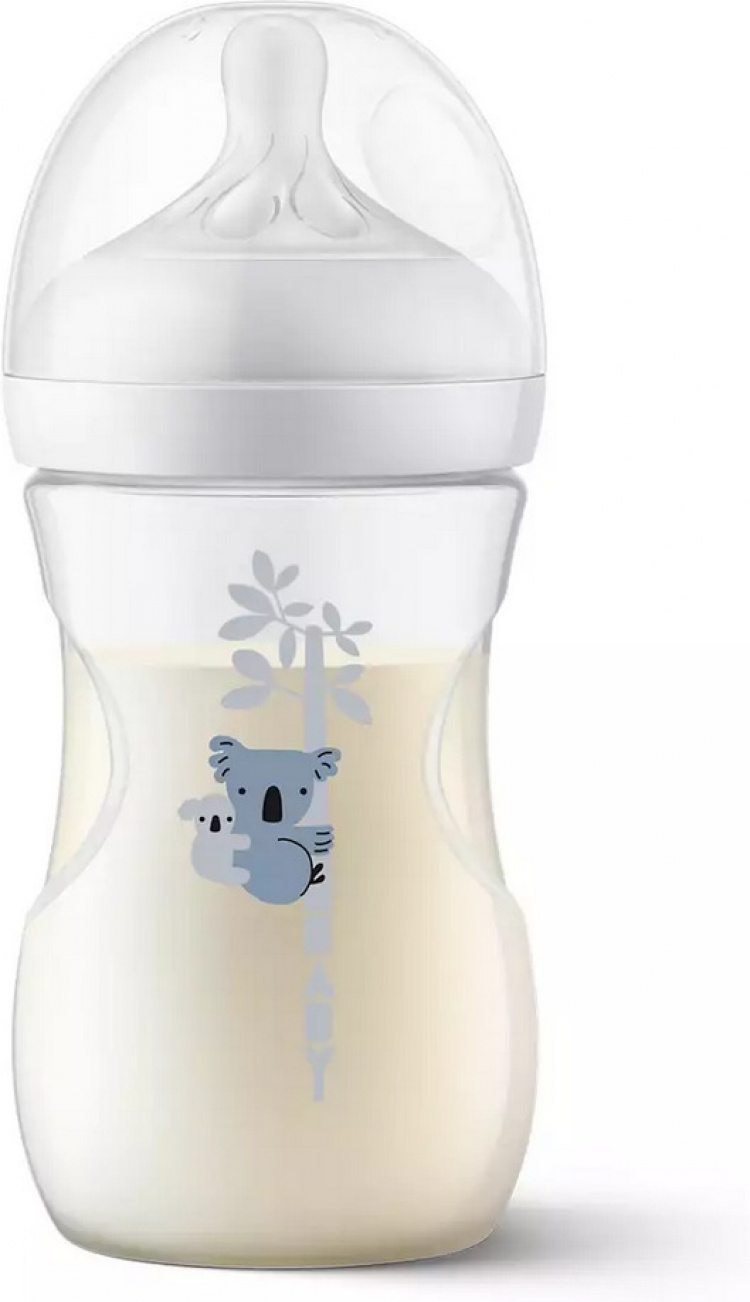 Philips Avent SCY903/67 Natural Response -tuttipullo, 260 ml, koala
