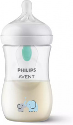 Philips Avent SCY673/81 Natural Response AirFree -tuttipullo, 260 ml, elefantti
