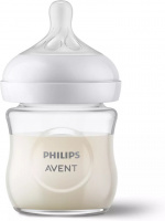 Philips Avent SCY930/01 Natural Response -lasinen tuttipullo, 120 ml Philips Avent SCY930/01 Natural Response -lasinen tuttipullo, 120 ml