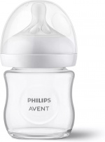 Philips Avent SCY930/01 Natural Response -lasinen tuttipullo, 120 ml Philips Avent SCY930/01 Natural Response -lasinen tuttipullo, 120 ml
