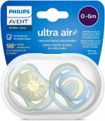 Philips Avent SCF085/58 Ultra Air -tutit 0-6 kk, 2 kpl, aurinko