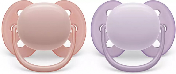 Philips Avent SCF091/31 Ultra Soft -tutit, 0-6 kk, 2 kpl, violetti Philips Avent SCF091/31 Ultra Soft -tutit, 0-6 kk, 2 kpl, violetti