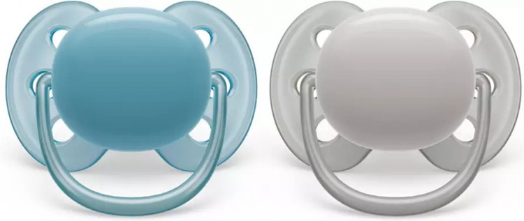 Philips Avent SCF091/17 Ultra Soft -tutit, 6-18 kk, 2 kpl, sinertävä