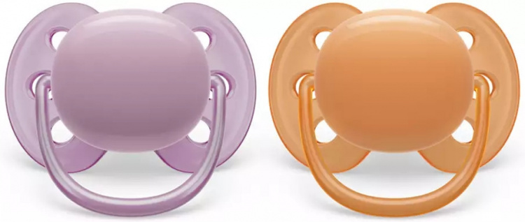 Philips Avent SCF091/33 Ultra Soft -tutit, 6-18 kk, 2 kpl, punertava Philips Avent SCF091/33 Ultra Soft -tutit, 6-18 kk, 2 kpl, punertava