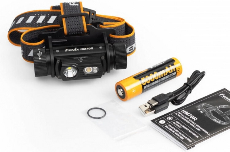 Fenix HM70R -otsalamppu, 1600 lm