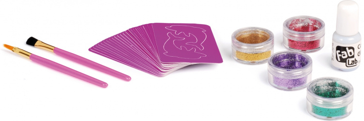 FabLab Glitter Tattoos -tatuointisetti