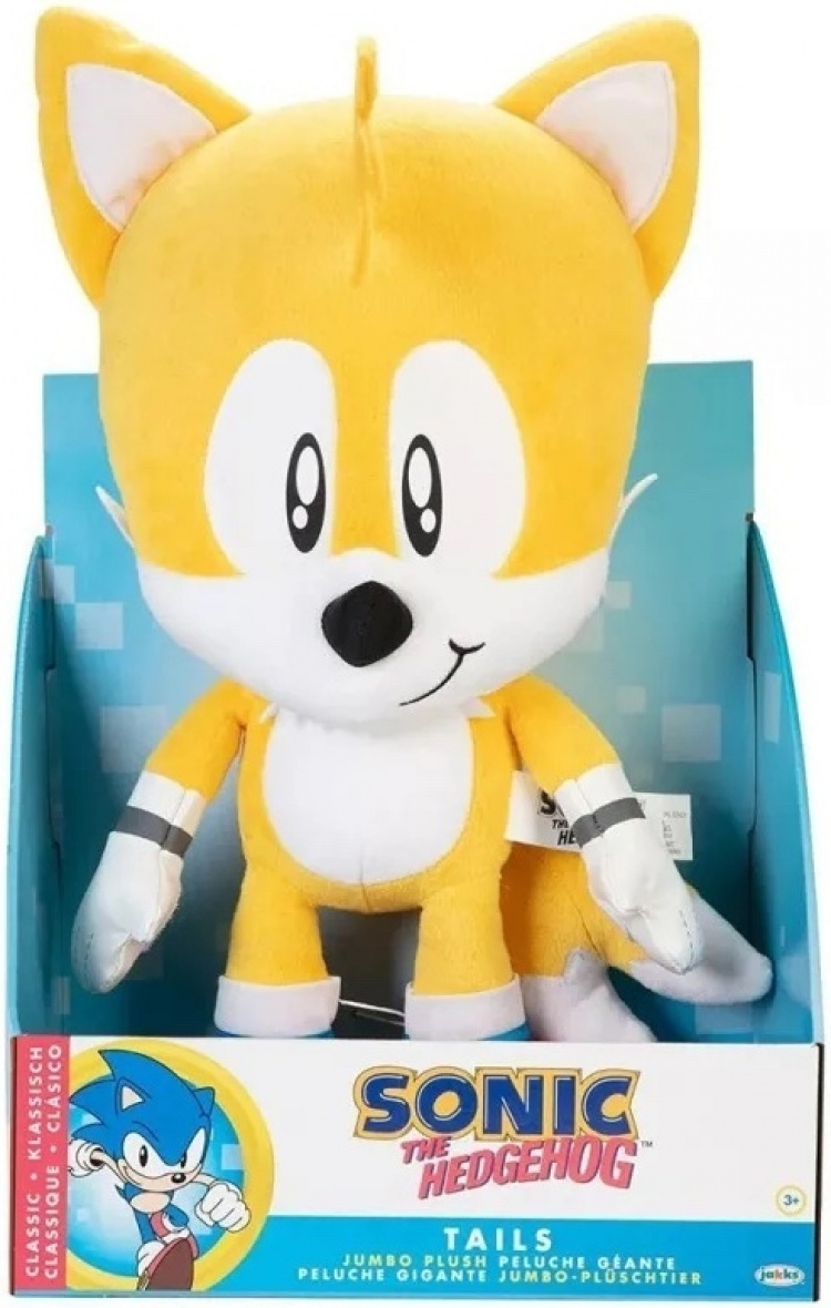 JAKKS Pacific Sega Sonic Jumbo Tails -pehmolelu, 50 cm JAKKS Pacific Sega Sonic Jumbo Tails -pehmolelu, 50 cm