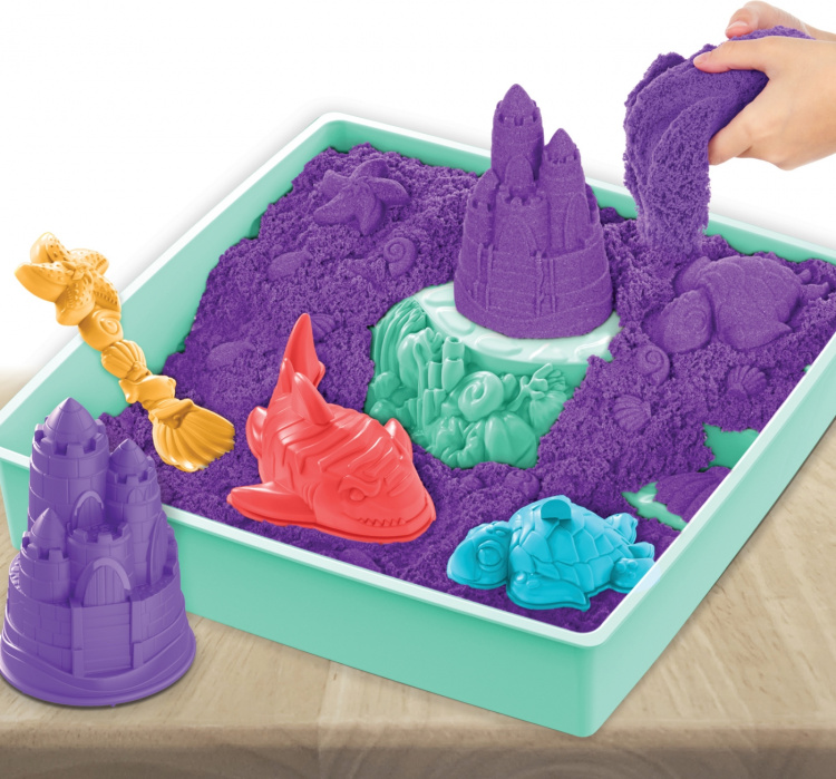 Kinetic Sand hiekkalaatikkosetti, lila