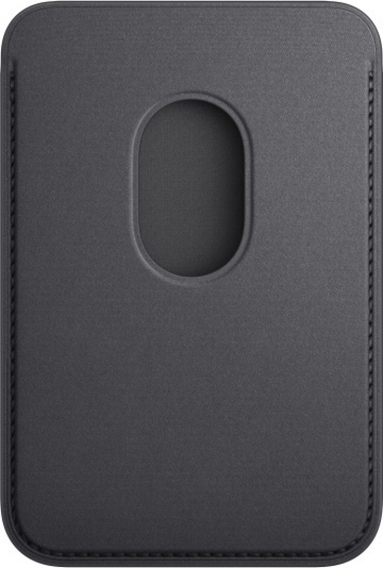 Apple iPhone FineWoven-lompakko MagSafella, musta Apple iPhone FineWoven-lompakko MagSafella, musta