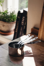 Heirol mittakupit 4 kpl, terästä