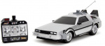 Jada Back to the Future RC Time Machine -radio-ojattava auto, 1:16