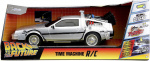 Jada Back to the Future RC Time Machine -radio-ojattava auto, 1:16